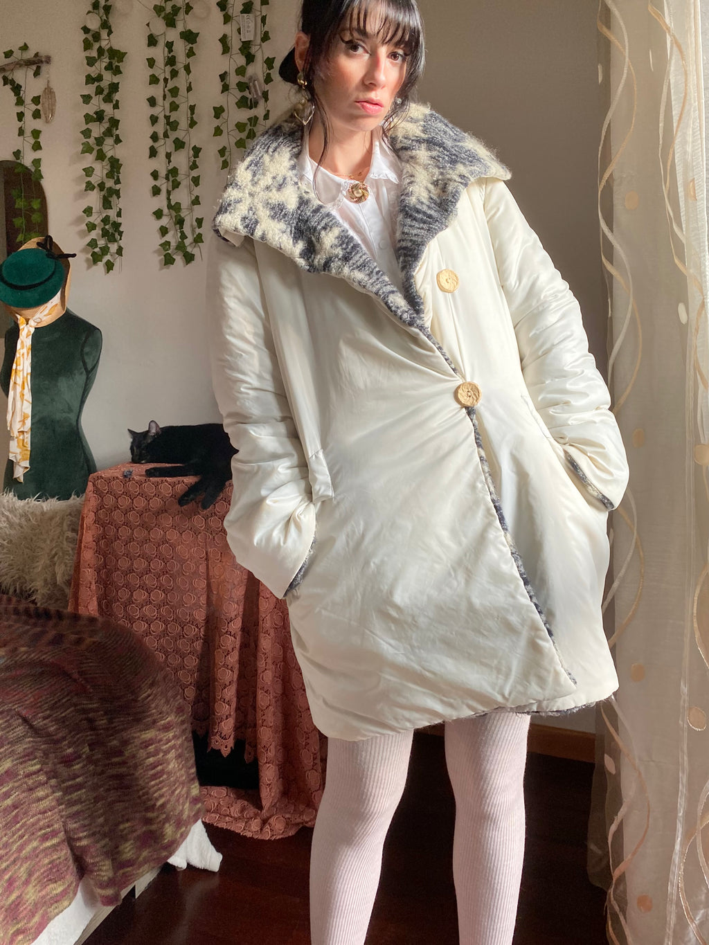 Capotto reversibile Missoni oversize
