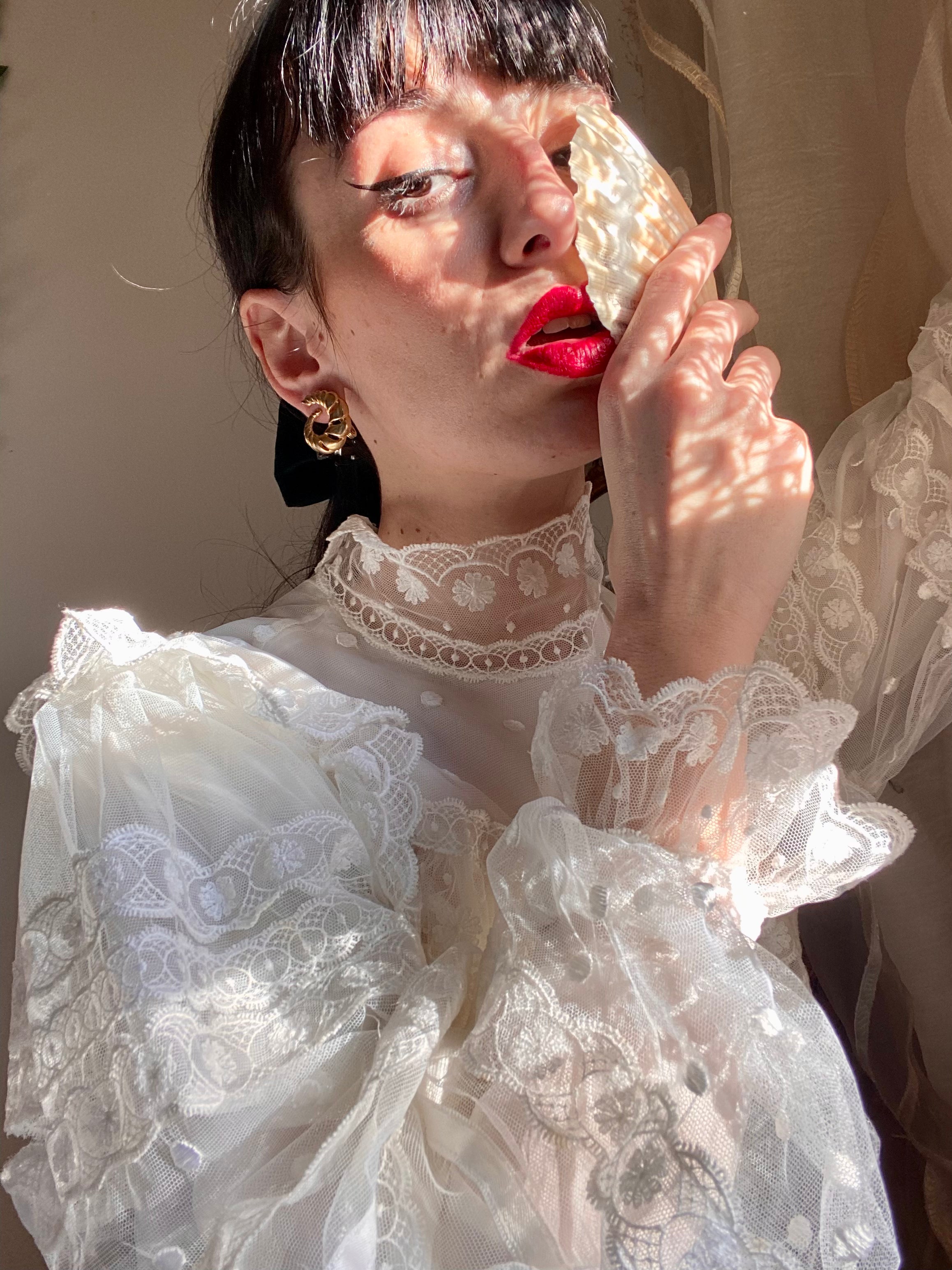 Orecchini a conchiglia