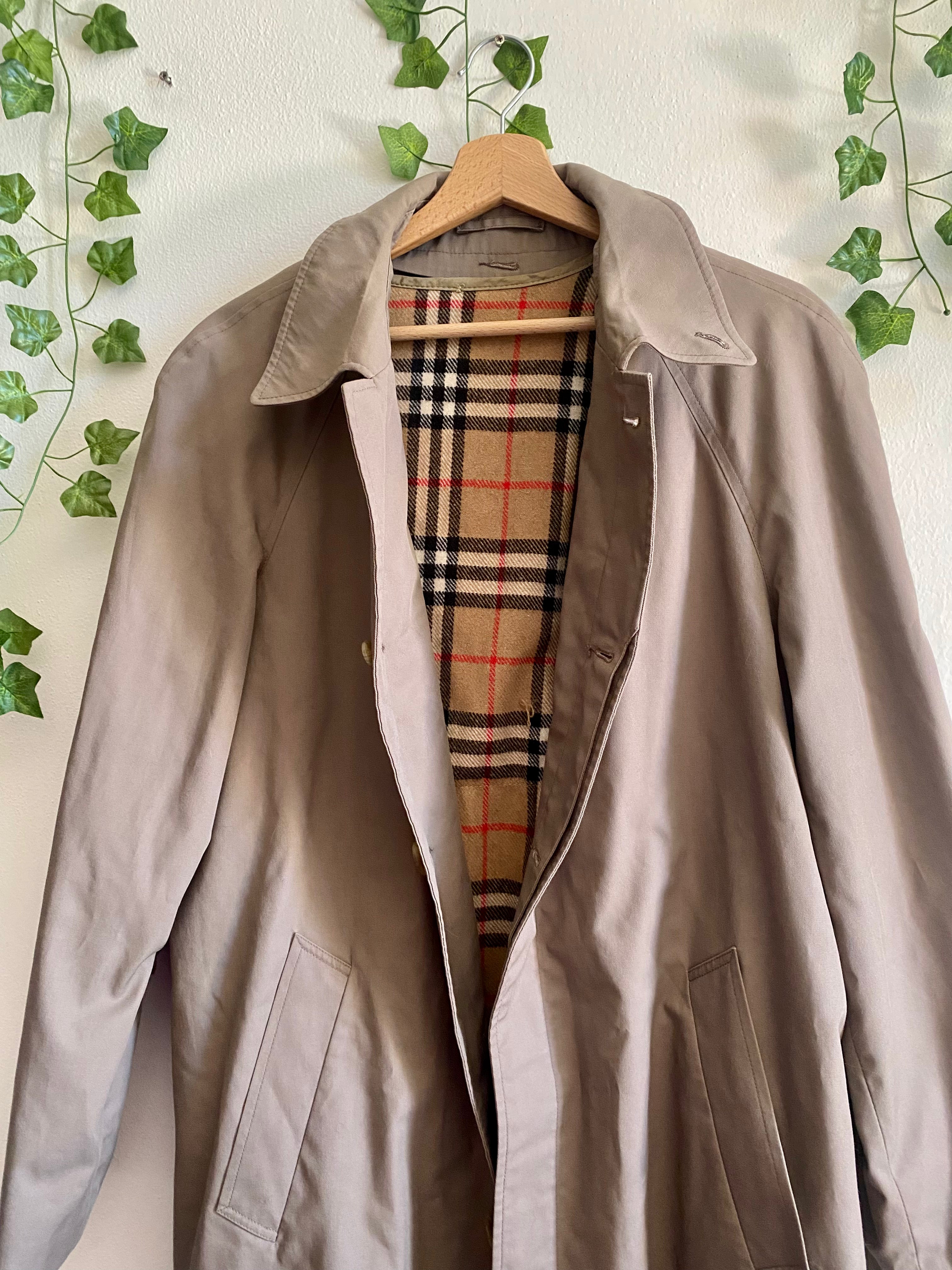 Trench Tortora monopetto