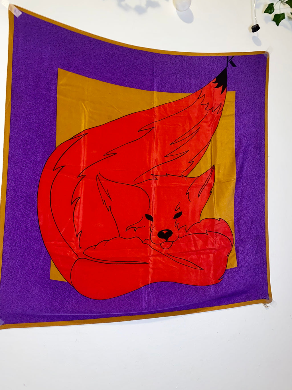 Krizia foulard foxy