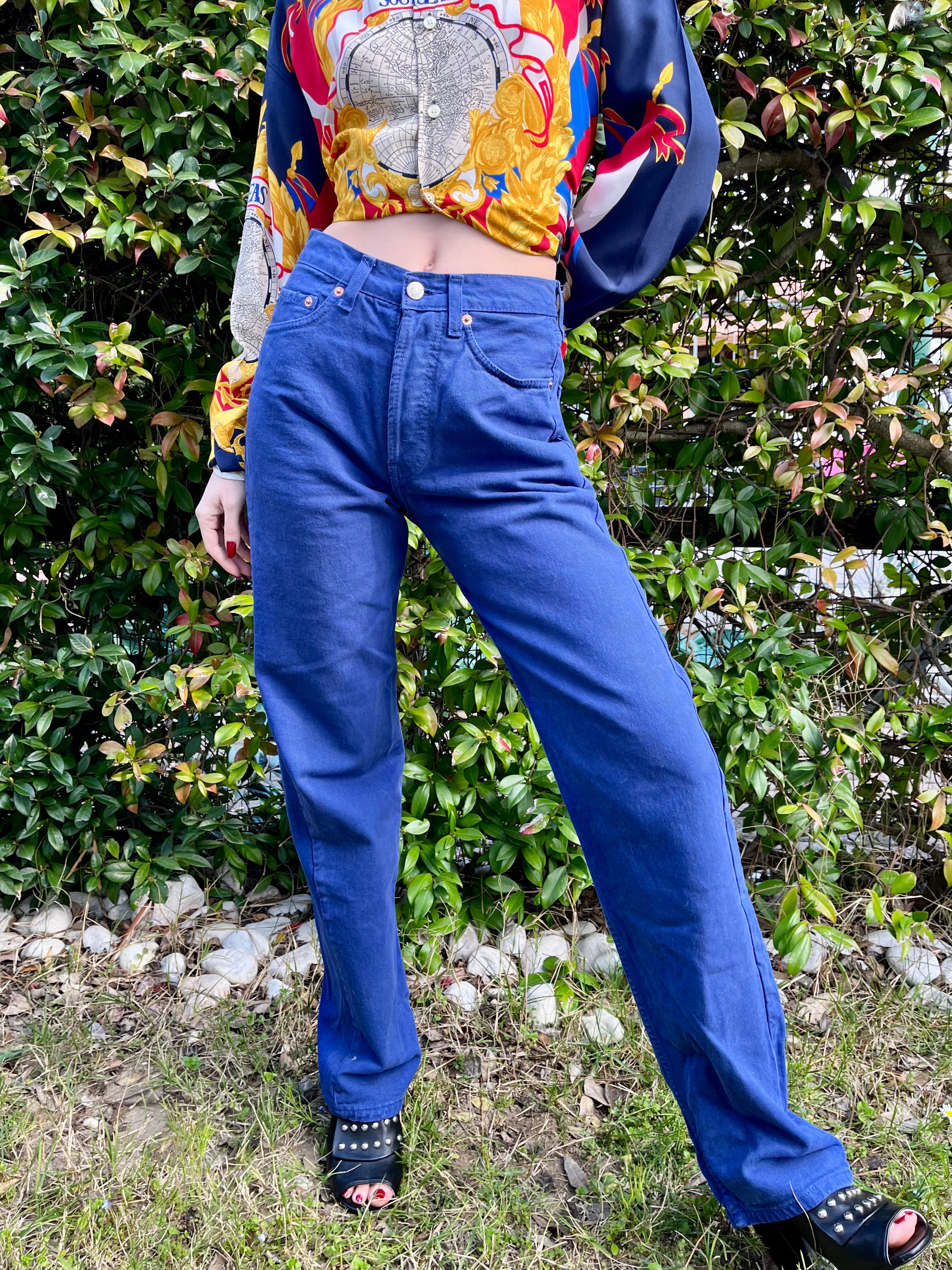 Levi’s 501 blu elettrico