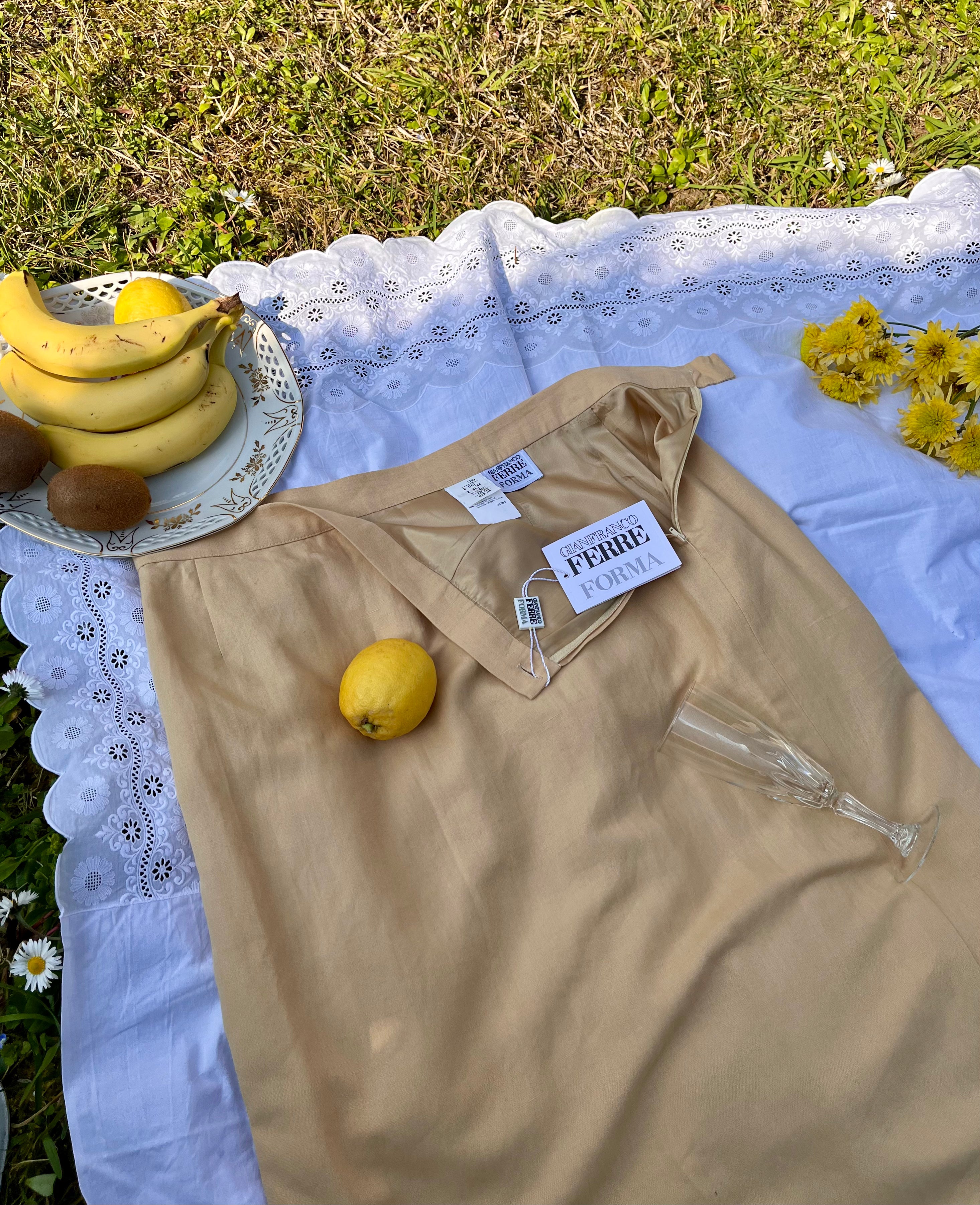 Gonna midi a matita Gianfranco Ferrè