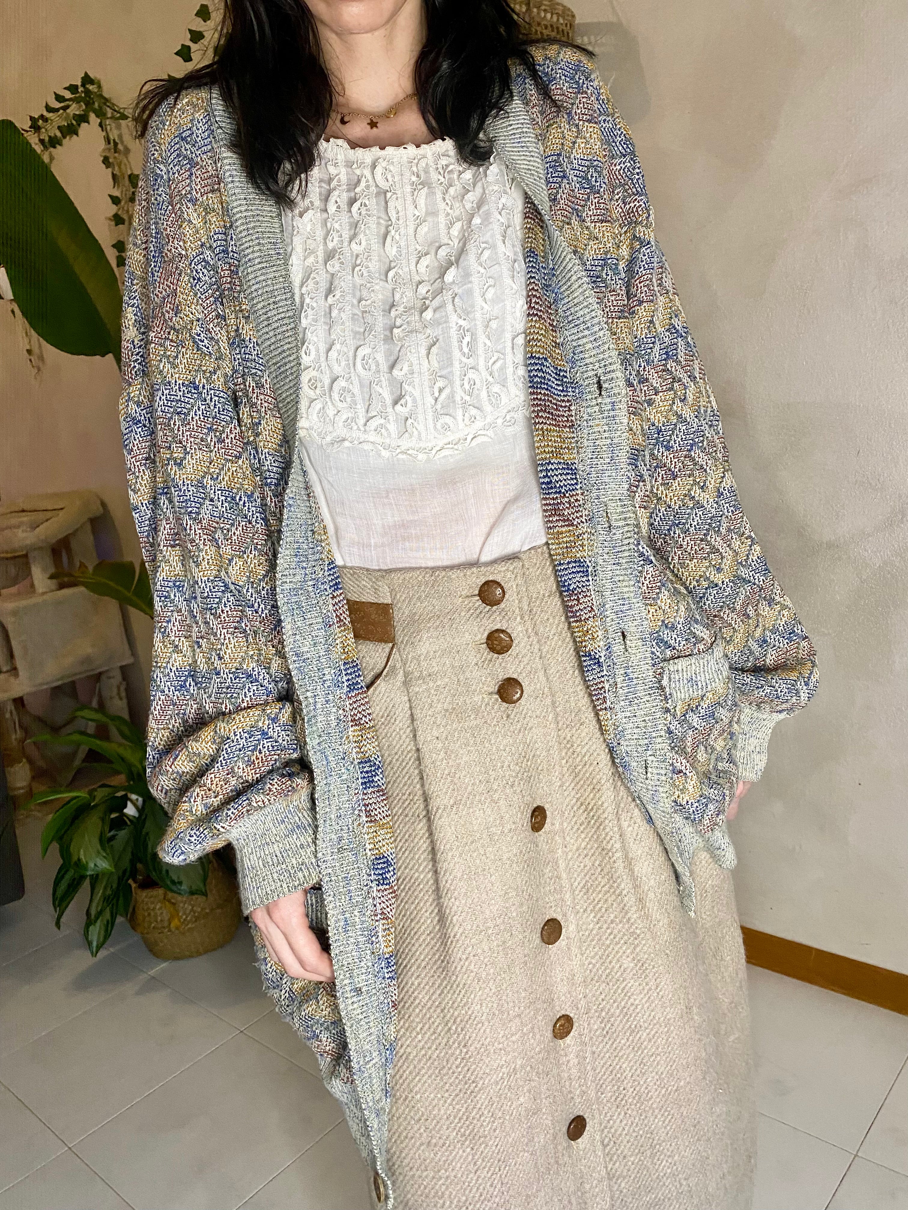 Cardigan Example Missoni zig zag