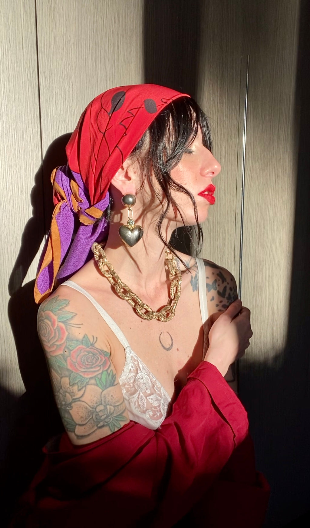 Krizia foulard foxy