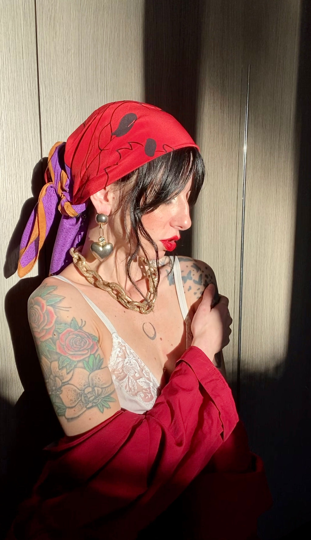 Krizia foulard foxy